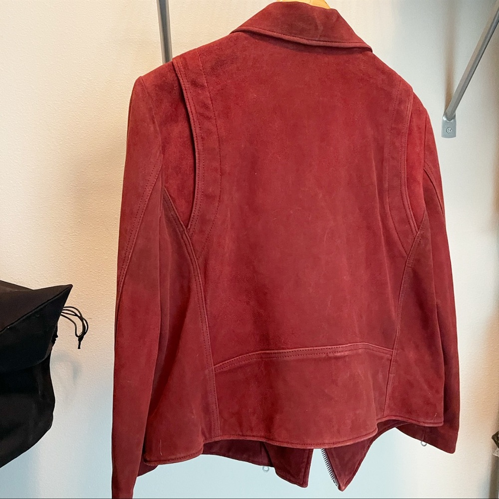 Rebecca Minkoff Suede Moto Jacket - Picture 9 of 16